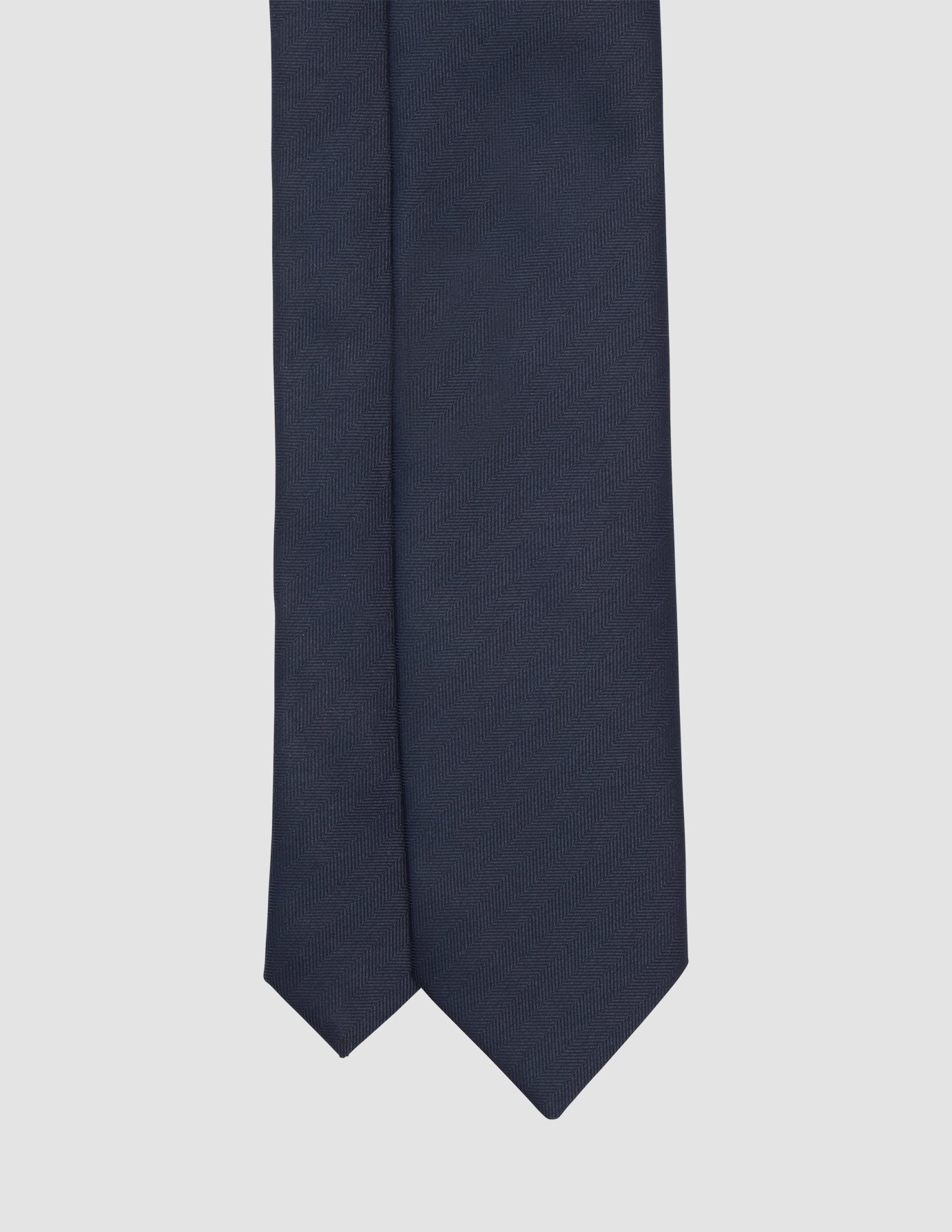 Tie Herringbone Navy